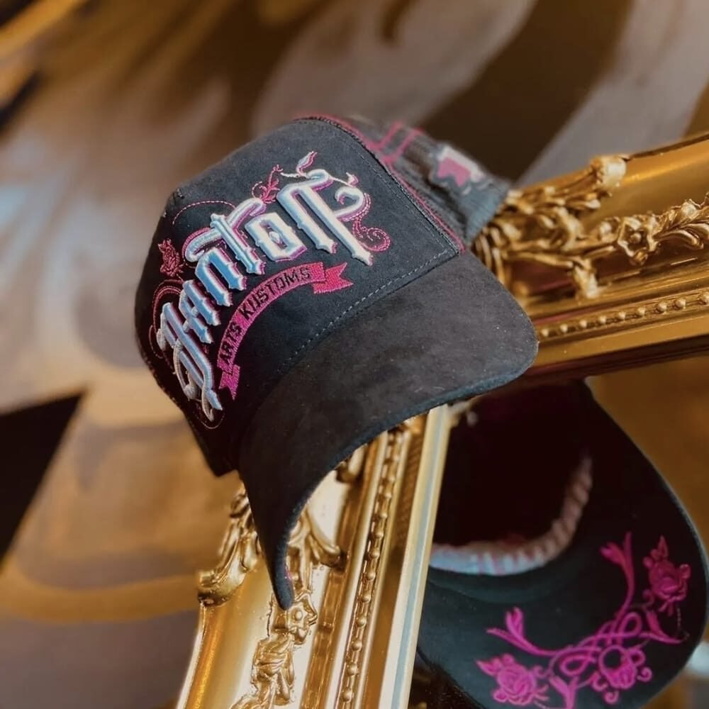 casquette-danton-arts-kustoms-rose danton arts kustoms cap/casquette